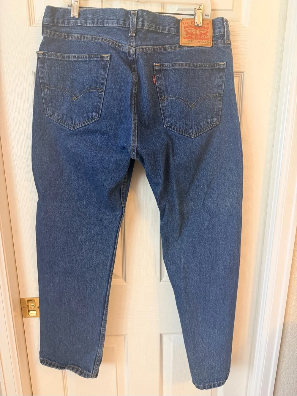 Levi's Blue Straight Leg Men's Jeans